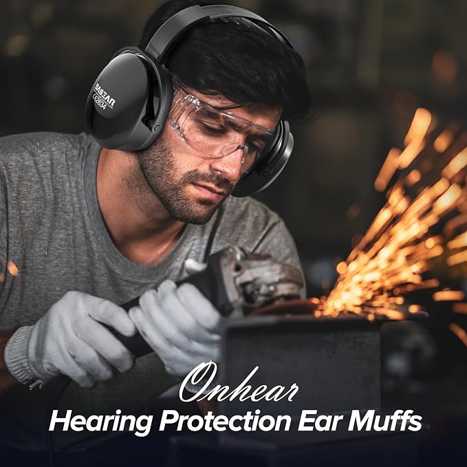 Ear Protection Headphones for Adults Kids, NoiseCancelling Headphones for Autism, Adjustable NoiseCancelling Ear Muffs, Earmuffs Hearing Protection, Effective Noise-Reducing Ear Muffs - Image 2