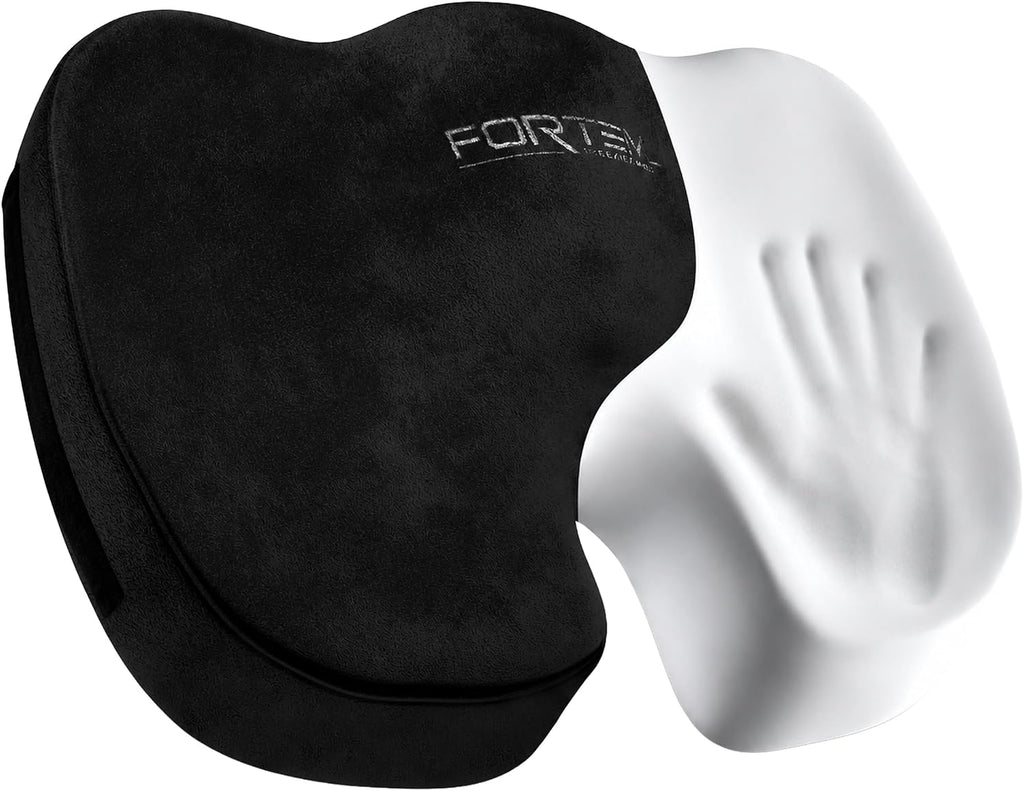 FORTEM Seat Cushion, Office Chair Cushion for Tailbone Sciatica Pain Relief by FORTEM