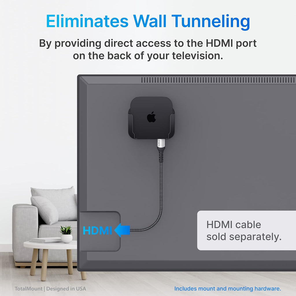 TotalMount for Apple TV – Fits All Models, Heat Management, Premium Quality - Image 6