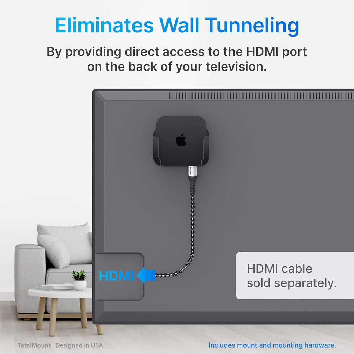 TotalMount for Apple TV – Fits All Models, Heat Management, Premium Quality - Image 6