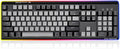 Hexgears GK735 Full-Size Mechanical Gaming Keyboard, Surround Side Light Strip+Backlit Keyboard with Linear Switch, Anti-Ghosting, Double-Shot PBT Keycaps, Compatible with Windows, macOS (Gray-Black) by HEXGEARS