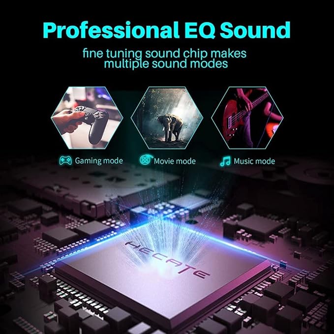 Edifier G2000 32W PC Computer Speakers for Gaming Desktop PC Laptop Mac Computer Woofer Speakers Bluetooth USB 3.5mm AUX Inputs RGB Lights Multimedia Speakers Pink - Image 5