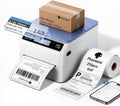 Phomemo D422S Shipping Label Printer with Scale & Packs of 250pcs 4x6 Thermal Labels by Phomemo