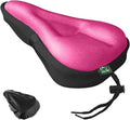 Zacro Bike Seat Cushion - Gel Padded Bike Seat Cover for Men Women Comfort, Extra Soft Exercise Bicycle Seat Compatible with Peloton, Outdoor & Indoor Bike Saddles by ZACRO