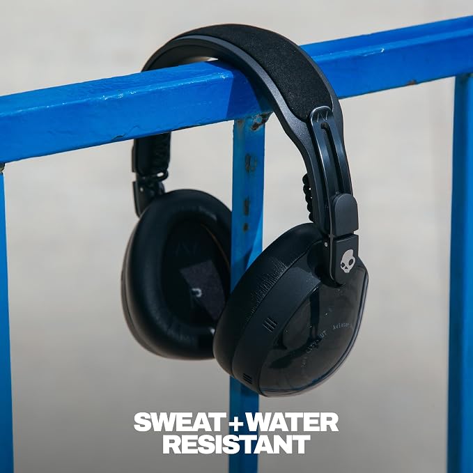 Skullcandy Aviator 900 ANC Noise Canceling Wireless Headphones - True Black | Bluetooth, THX Spatial Audio with Head Tracking, Premium Adaptive Noise Cancellation, 60 Hours Battery, Microphone, Travel - Image 5