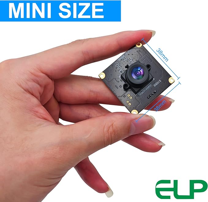 ELP High Speed Wide Angle Global Shutter USB Camera Module for Computer 1080P Mini UVC USB2.0 Webcam Board with 2.1mm Lens AR0234 High Frame 90fps Web PC Camera Board for Laptop Raspberry Pi - Image 9