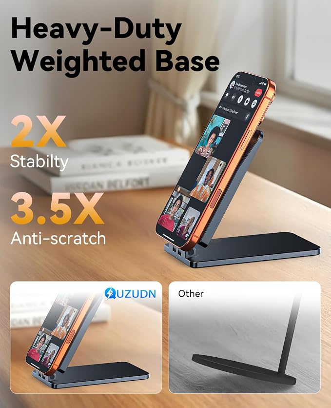 Wireless Charger Stand Matching Only for with T27S Wireless Charger | Full Functional Combo Partner Kit, Precise Molded Replacement Accessory for Daily Home Office Travel Use - Image 6