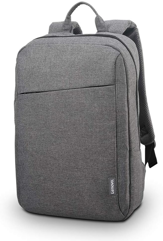 Lenovo Casual Laptop Backpack B210 - 15.6 inch - Padded Laptop/Tablet Compartment - Durable and Water-Repellent Fabric - Lightweight - Grey by LENOVO