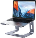 BESIGN LS03 Aluminum Laptop Stand, Ergonomic Detachable Computer Stand, Notebook Holder, Laptop Mount Compatible with Air, Pro, Dell, HP, Lenovo More 10-15.6" Laptops, Space Gray by BESIGN