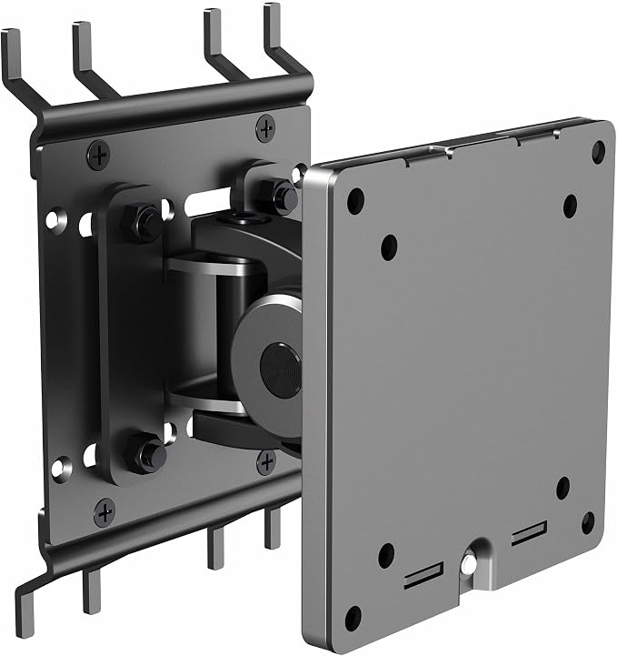VIVO Articulating Ultrawide Monitor Pegboard Mount, Fits Screens up to 49 inches and Peg Boards up to 0.25 inches Thick with 1 inch Hole Spacing, Black, MOUNT-PB1U by Unknown