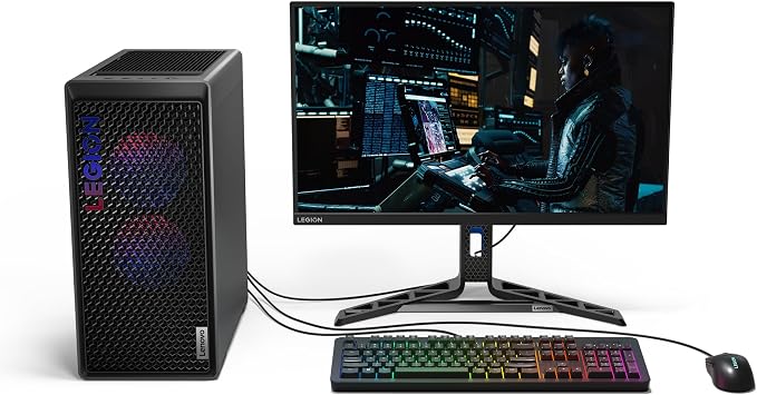 Lenovo Legion K310 RGB Wired Gaming Keyboard - Ultra-Fast Reaction Time with Tactile Keys, Quiet Key Membrane Switches, Silent Operation, RGB Illumination - Water Resistant & Compact Design - Image 6