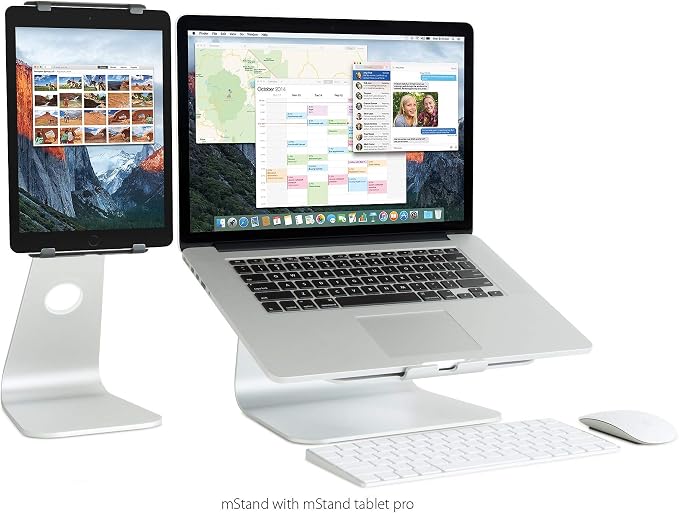 Rain Design 10032 mStand Laptop Stand, Silver (Patented) - Image 5
