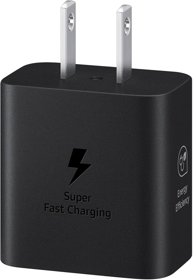 Samsung 25W Wall Charger Power Adapter, Cable Not Included, Super Fast Charging, Compact Design, Energy Efficient, Compatible with Galaxy and USB Type C Devices, Black - Image 3