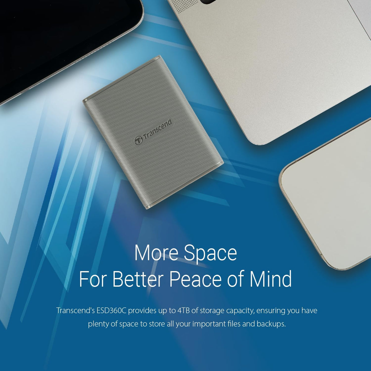 Transcend 1TB ESD360C Portable SSD Up to 2000MB/s USB3.2 Gen2x2, Type-C - Image 5