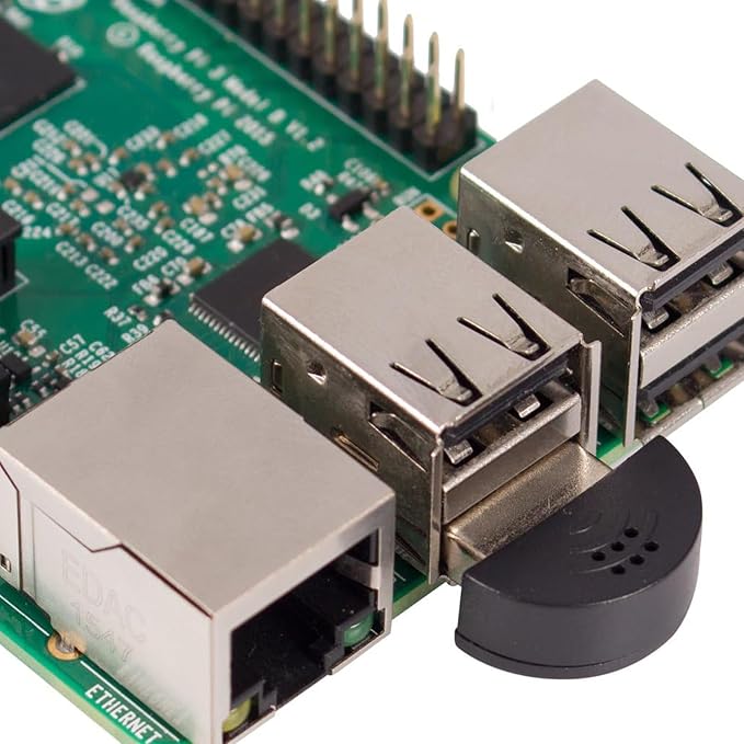 2 Pcs USB 2.0 Mini Microphone for Raspberry Pi 5 4 Model B, Module 3B+, Laptop/Desktop PC Plug and Play for Skype, MSN, Yahoo Recording, YouTube, Google Voice Search and Games - Image 6