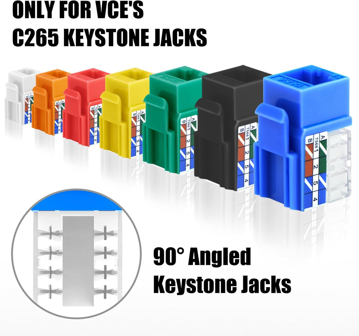 VCELINK Speed Punch Down Tool Only for VCE 90-Degree Keystone - Image 2