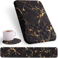 Ospelelf Black Keyboard Wrist Rest Ergonomic Mouse Pad with Wrist Rest, Wrist Rest for Computer Keyboard, by OspelelfOfficeSupplies
