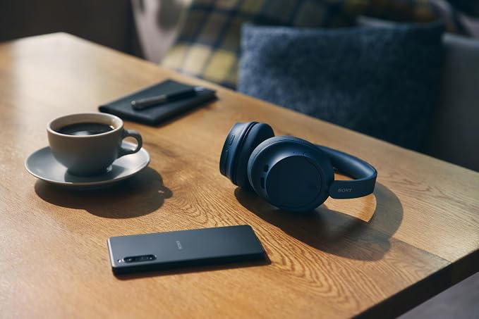 Sony WH-CH720NL Noise Canceling Wireless Bluetooth Headphones - Built-in Microphone - up to 35 Hours Battery Life and Quick Charge - Navy Blue - Image 7