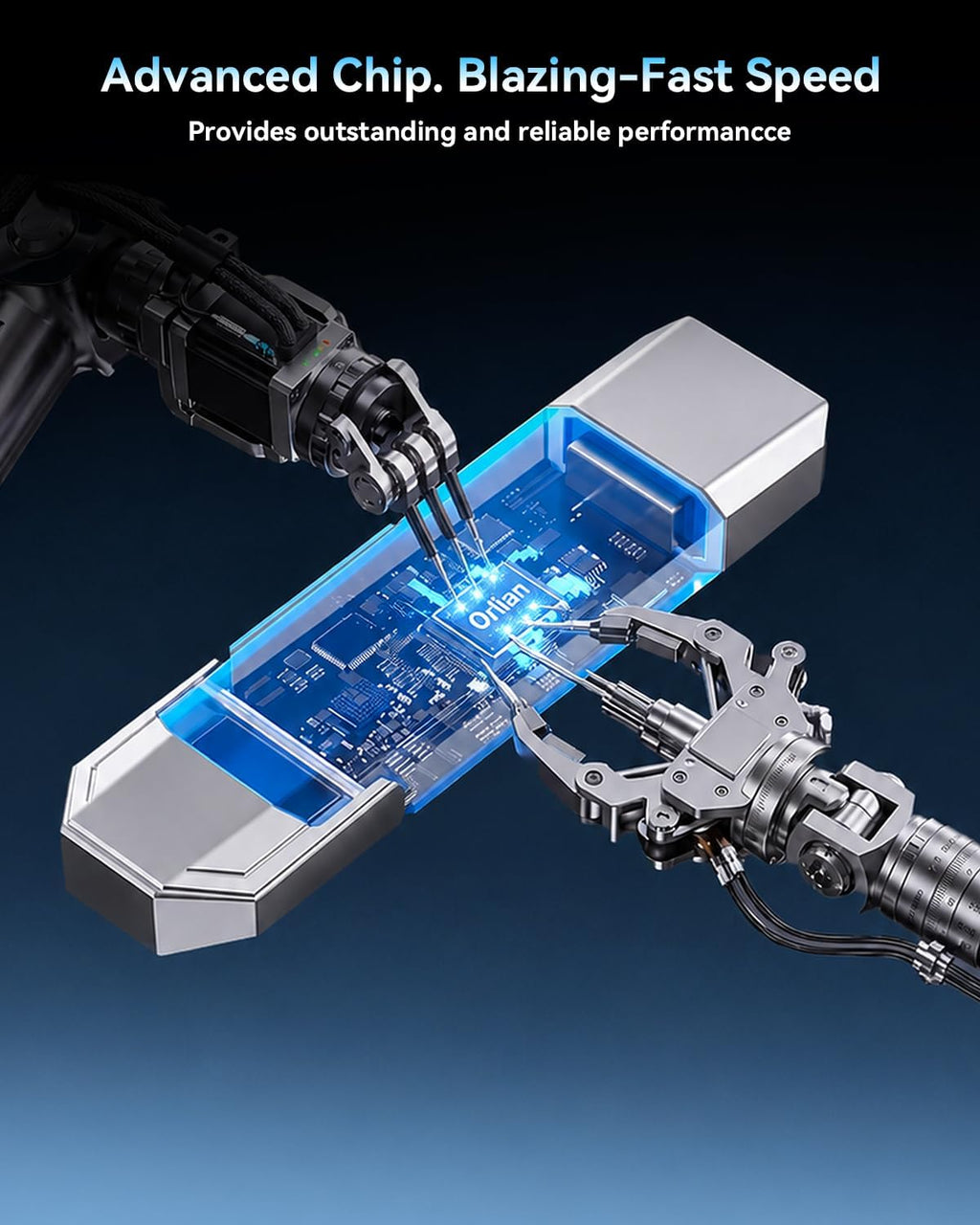 512GB External SSD USB Solid State Drive up to 1000MB/s Dual USB C+A 3. 2 Thumb Drive - Image 4