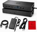 Dell WD19S Docking Station Dual Monitor - 180W USB-C, HDMI + DisplayPort | Features mini-DisplayPort, 2x USB-C & 3x USB-A 3.0 for full expansion (Renewed) by Dell