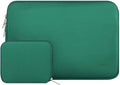 MOSISO Laptop Case 13.3 inch, 13-13.3 inch Laptop Sleeve with Small Case | Compatible with MacBook Air/Pro 13/Pro 14 M5 M4 M3 M2 M1, HP Dell ASUS Lenovo, Neoprene Computer Sleeve Bag, Peacock Green by MOSISO