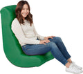 FDP Soft Ergonomic Soft Floor Gaming Rocker - Green, 10489-GN by Factory Direct Partners