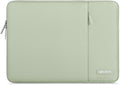 MOSISO Laptop Case 15 inch, Laptop Sleeve Bag with Pocket | Compatible with MacBook Air 15 inch M5 M4 M3 M2 2026-2023, Dell XPS, Polyester Vertical Computer Bag, Sage Green by MOSISO