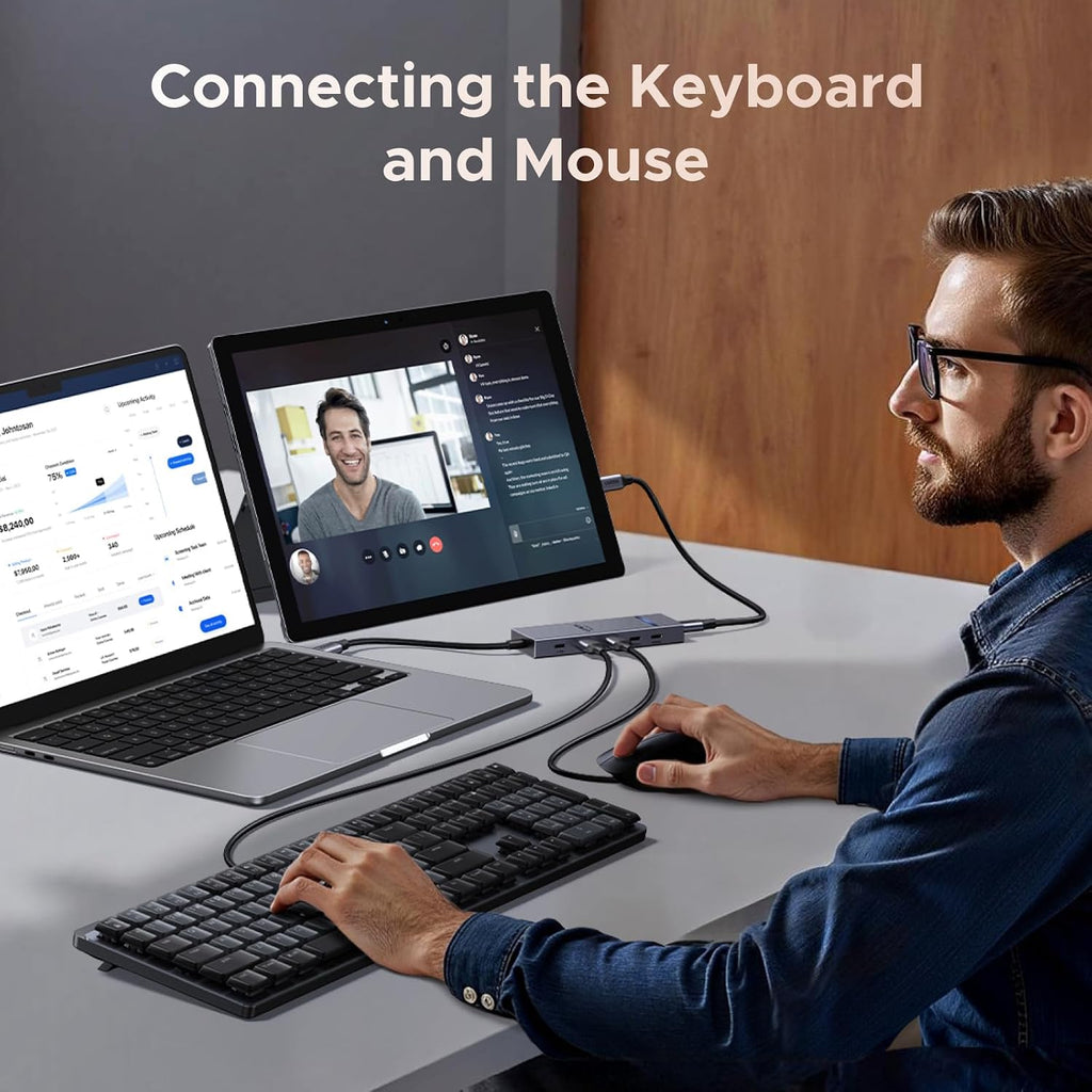UGREEN Revodok USB-C Hub 4K@60Hz Video Adapter - Image 6