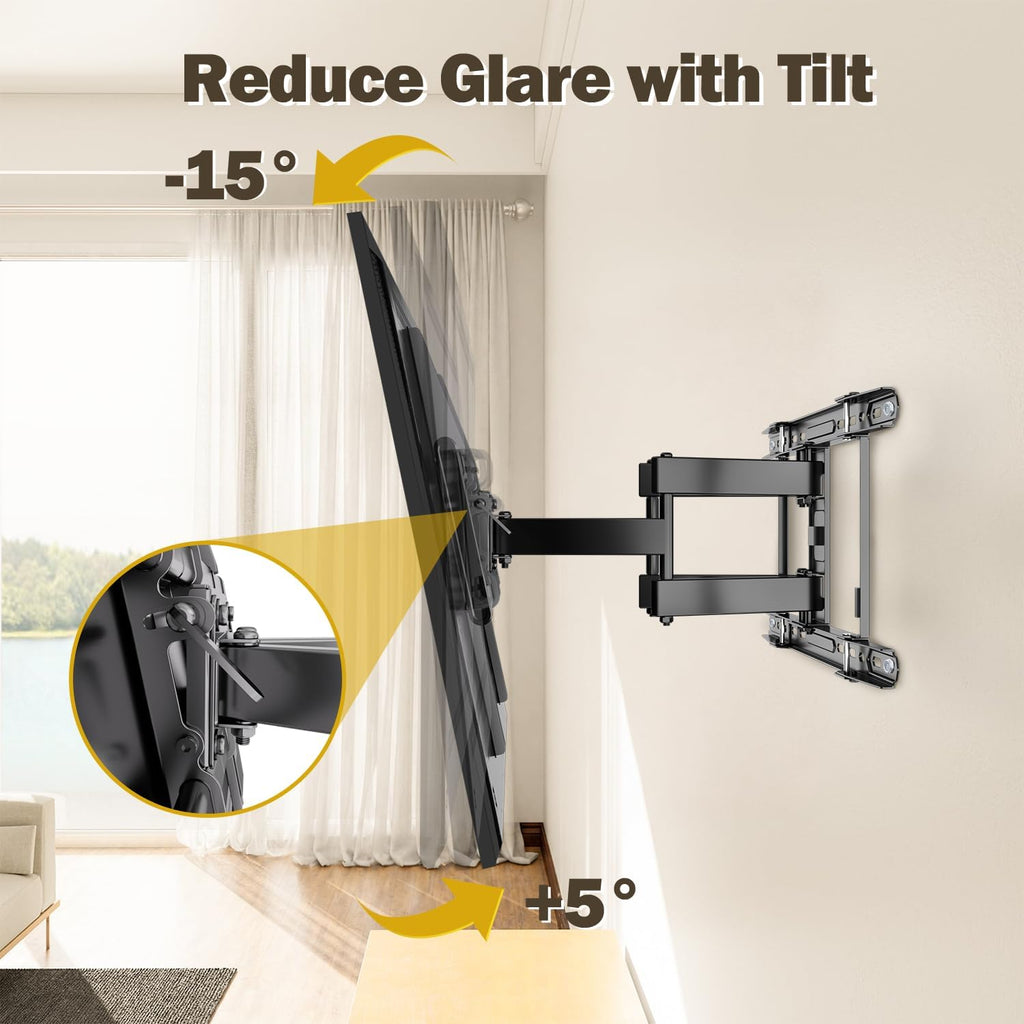 Mounting Dream Full Motion TV Wall Mount for 42-84 Inch TVs up to 100lbs - Image 3