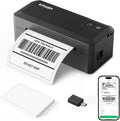 KNAON Shipping Thermal Label Printer, 4x6 Portable Label Printer, Black by KNAON