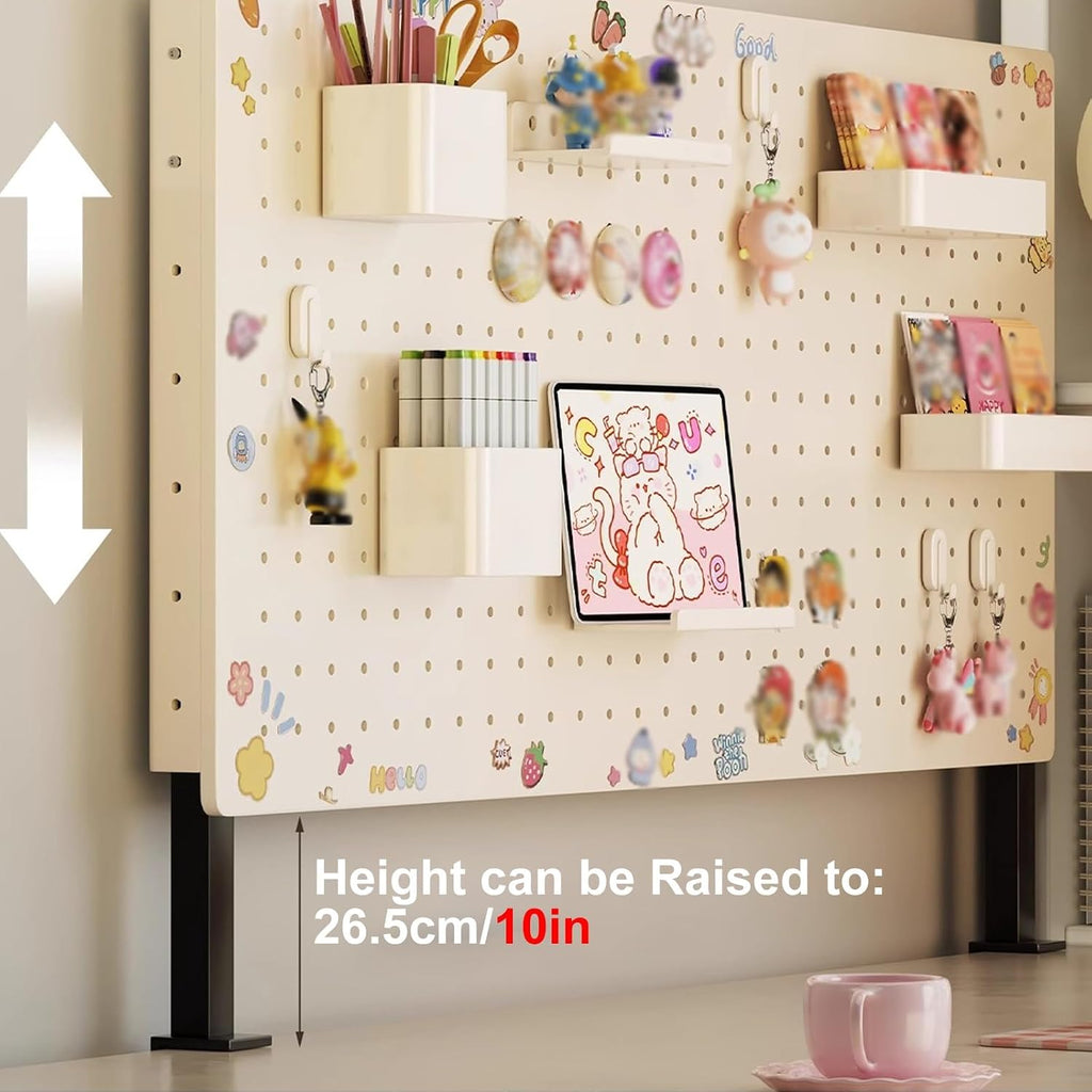 Desk Organizer Pegboard, Clamp-on Display Stand for Accessories, Retail Stores & Events - 60x40cm - Image 7