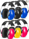 6 Pcs Noise Cancelling Headphones Kids Adult Ear Muffs Bulk, Ear Protection 27db Noise Reduction Hearing Earmuff by Amylove