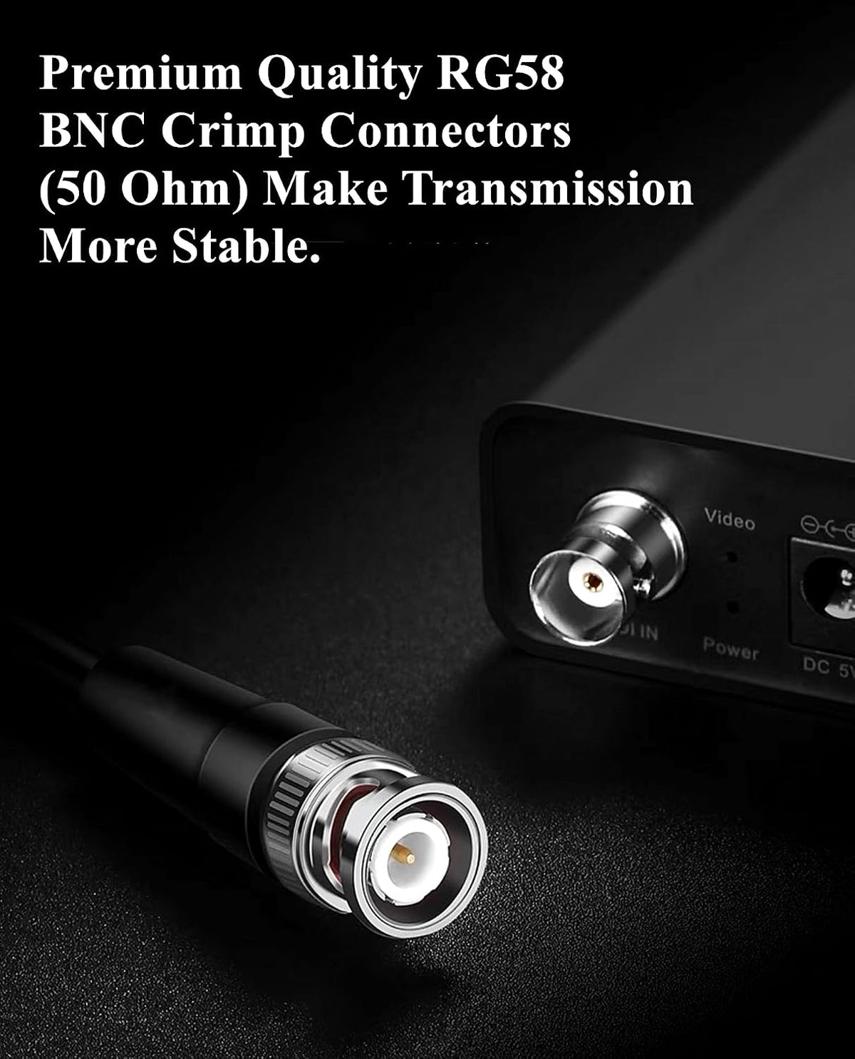 Coaxial Cable Tool Kit, BNC Crimp tool for RG58, RG59, RG62, RG174 - Image 6