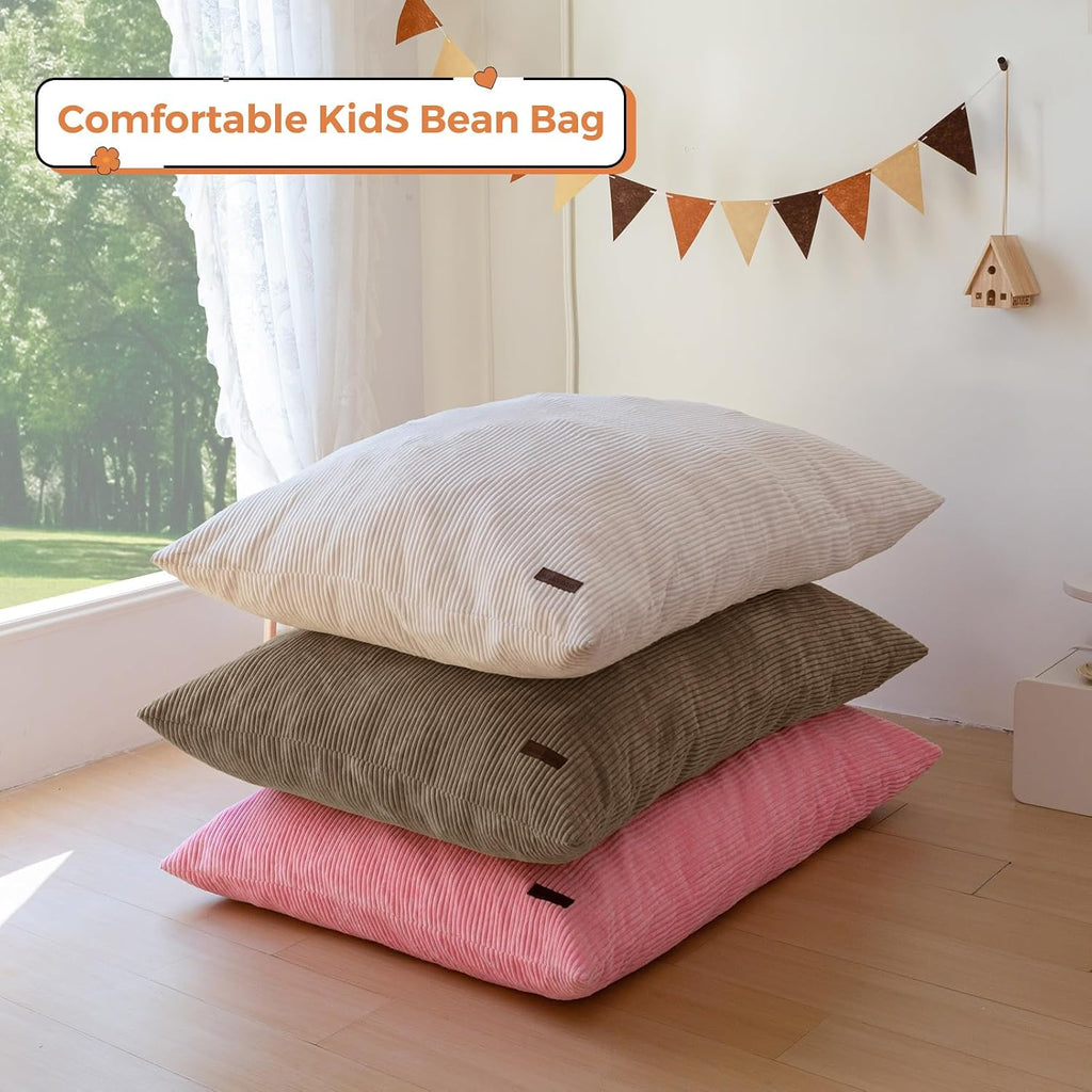 MAXYOYO 3 in 1 Kids Bean Bag Chair, Comfy Floor Sofa with Removed Cover - Image 8