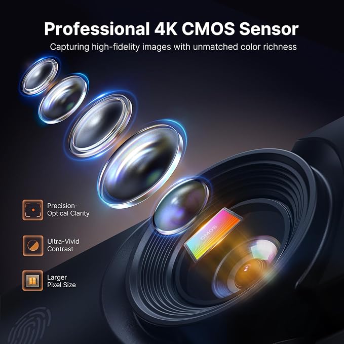 NexiGo Webcam 1080p 2K 4K Variation (Webcam with Auto Cover) - Image 3