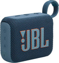 JBL Go 4 - Ultra-Portable Bluetooth Speaker - Blue | Ultra-portable JBL Pro Sound with punchier bass, Up to 7 hours of playtime plus 2 hours with Playtime Boost by JBL
