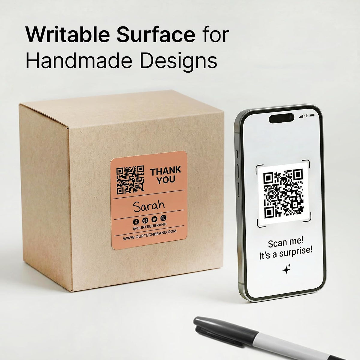 2" X 2" Matte White Printable Labels (500 Sheets, 10000 Stickers) - Image 6