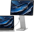 SOTSU FlipAction Pro 16" Gen2 2.5K Premium Portable Monitor | Metallic Gray | 2560x1600 | 120Hz | 100% DCI-P3 | 400 Nits | Pivot Rotate | Full Metal CNC | Works with Mac & Windows by SOTSUPortableMonitor