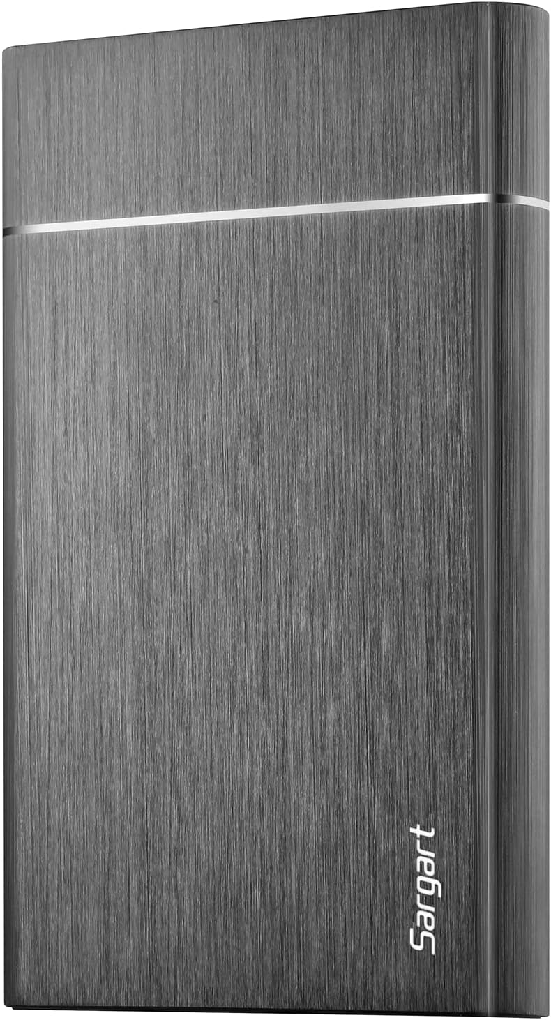 320GB Portable External Hard Drive USB3.0 Mobile HDD Storage for PC, Mac, Desktop, Laptop, Mac, Chromebook, Xbox One, Xbox 360, PS4 (Black) by Caraele
