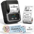 Phomemo M120 Bluetooth Label Maker, Thermal Barcode Printer with App by Phomemo