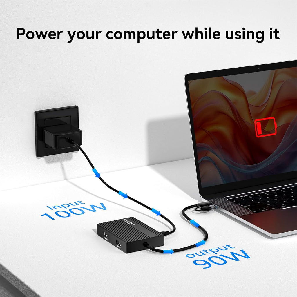 ACASIS USB C to Dual HDMI DisplayLink Adapter for Mac M1/M2/M3/M4/Windows - Image 6