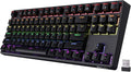 RK ROYAL KLUDGE RK87 Sink87G RGB 80% Mechanical Keyboard, Wireless 2.4G Tenkeyless Mechanical Keyboard with Programmable Software, 87 Keys, Tactile Brown Switches | 87 Keys Wireless 2.4G Tenkeyless Gaming Keyboard with Programmable Software, No Numbpad... by RKROYALKLUDGE