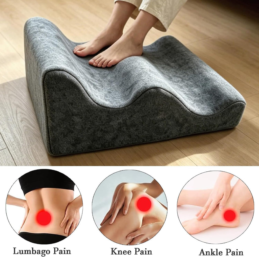 Work Foot Rest Under Desk,Comfort Foot Rest for Couch (Light Gray, 002) - Image 3