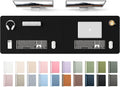 YSAGi Leather Desk Protector, Office Mat, Large Mouse Mat, Non-Slip PU Leather Blotter, Laptop Desk Mat, Waterproof Writing Pad for Office and Home(Black, 63" x 17.2") by YSAGi