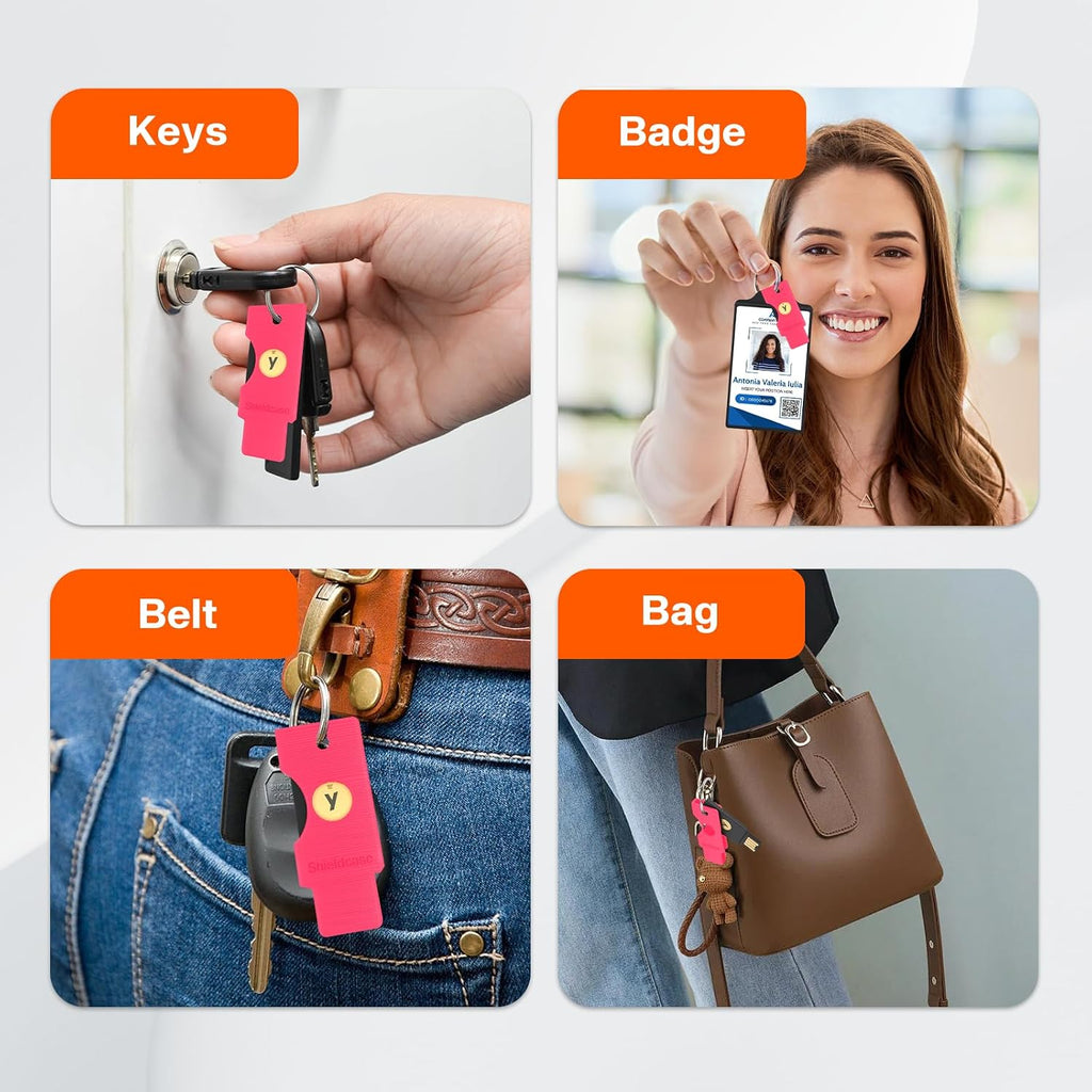 Protective Case for Yubikey 5 NFC, Pink - Image 6