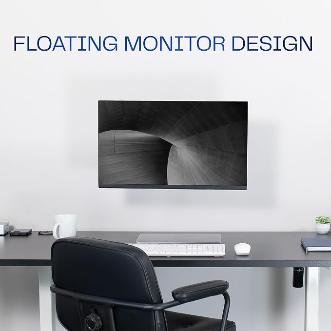 VIVO Single Monitor Counterbalance Wall Mount for 32 inch Screens up to 19.8 lbs, Full Motion, Max VESA 100x100, White, MOUNT-V001GW - Image 9
