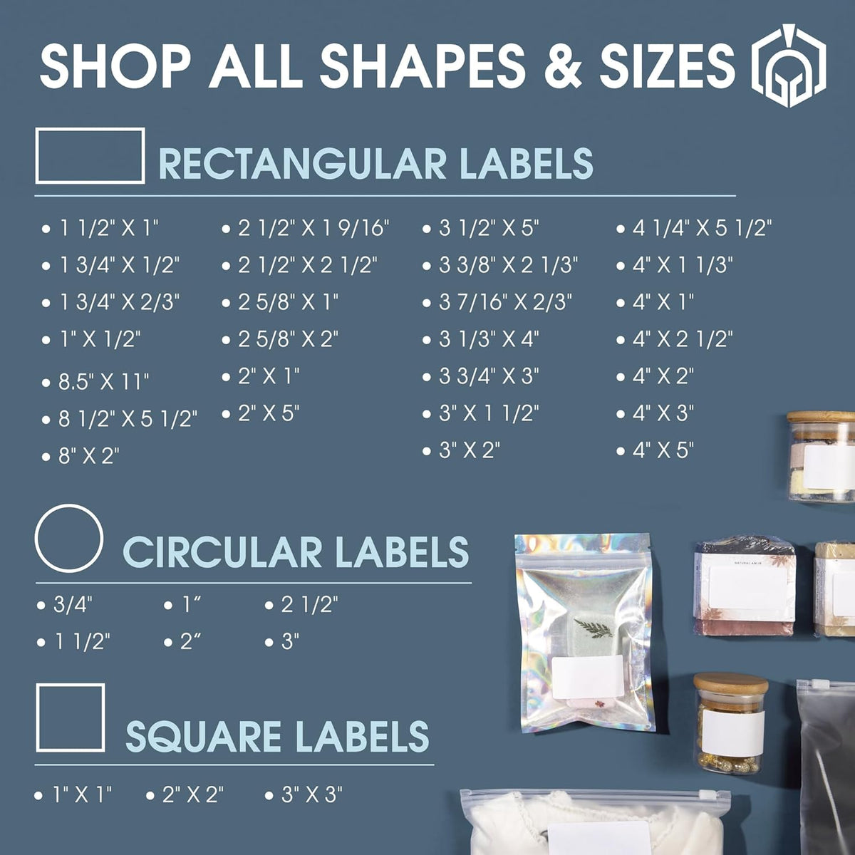 8.5" X 5.5" Matte White Printable Half Sheet Shipping Labels - Image 7