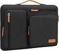 MOSISO 360 Protective Laptop Case 17.3 inch, 17-17.3 inch Laptop Sleeve | Compatible with Dell HP Lenovo Asus Acer Alienware, Side Open Carrying Case with 4 Zipper Pockets, Black by MOSISO
