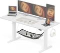 Electric Standing Desk with Cable Management,White Height Adjustable Desk with Memory Presets, Sit Stand Table for Work from Home, Ergonomic Computer Desk,63 x 24 inch by Acrolix
