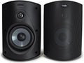 Polk Audio Atrium 6 All-Weather Outdoor Speakers, 100W Wired (Pair, Black) by PolkAudio